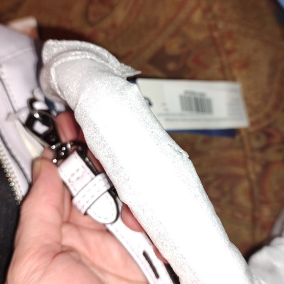 Rebecca Minkoff NWT Micro Perry Leather crossbody satchel in Pale Lilac MSRP$295 - Picture 13 of 16